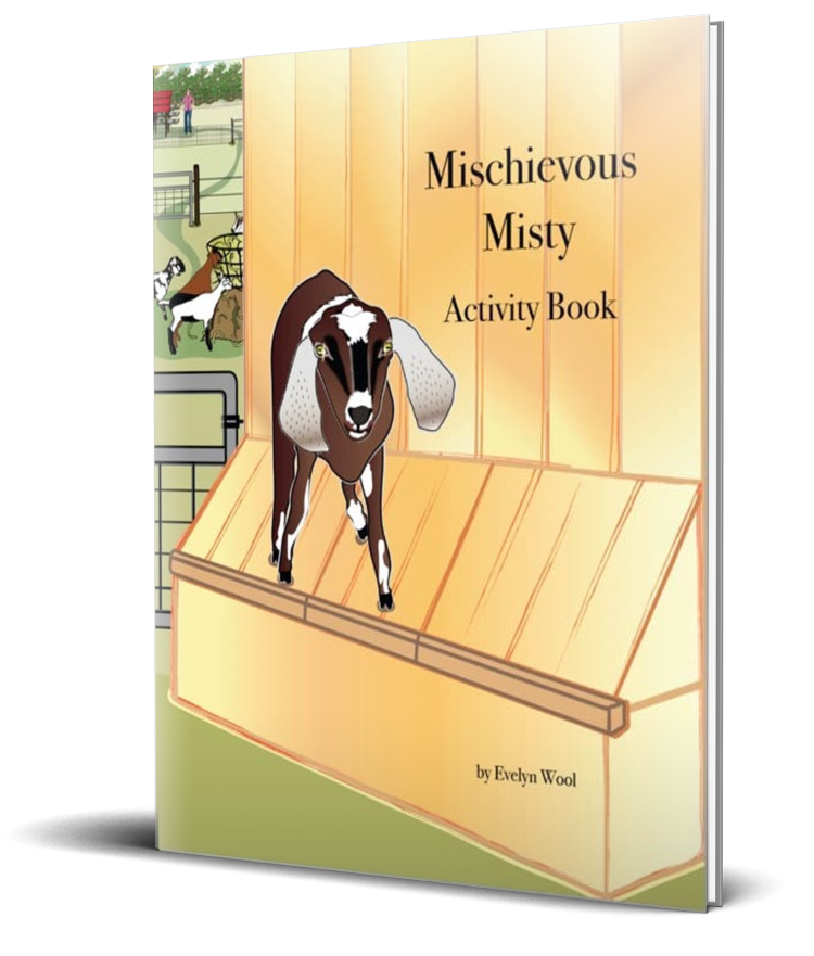 Mischievous Misty's Activity Book cover